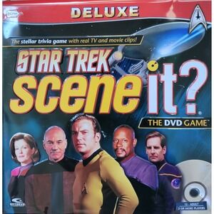 Vintage STAR TREK SCENE IT Limited Edition in TIN 100% Complete Board Game